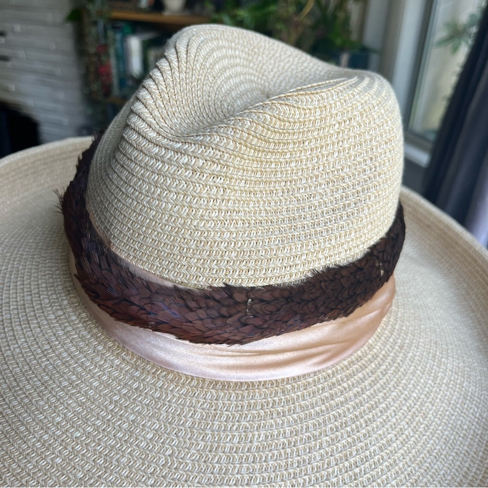 Vintage Feather Lei Hatband — Collector Grade, c. 1920s–1940s